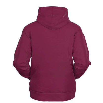 Dark Muted Pink Hoodie (PI-MU-DA) - Ghost Back