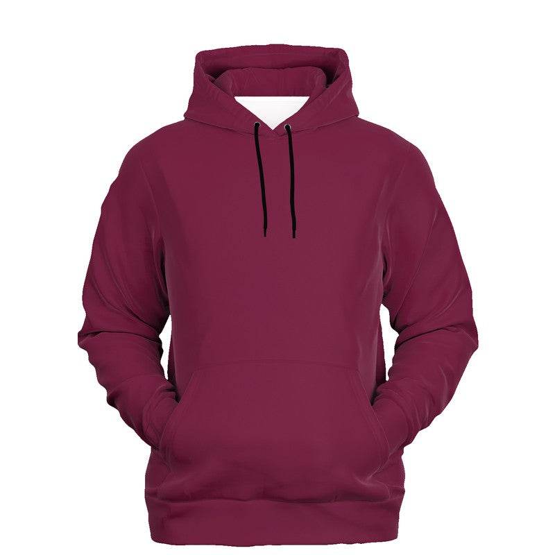 Dark Muted Pink Hoodie (PI-MU-DA) - Ghost Front