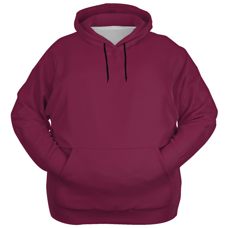Dark Muted Pink Hoodie PLUS (PI-MU-DA) - Ghost Front PLUS