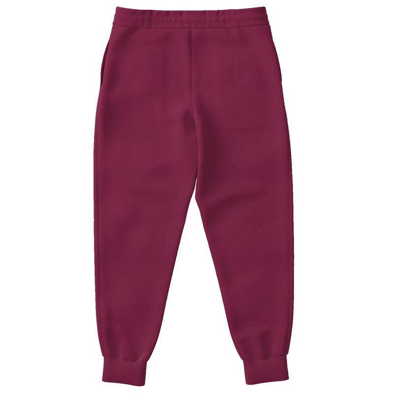 Dark Muted Pink Joggers (PI-MU-DA) - Back