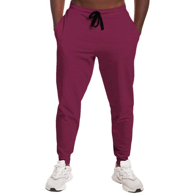 Dark Muted Pink Joggers (PI-MU-DA) - Man Front