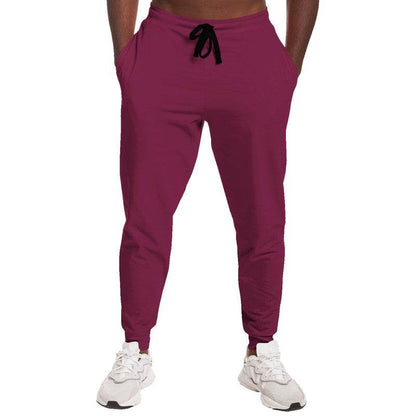 Dark Muted Pink Joggers (PI-MU-DA) - Man Front
