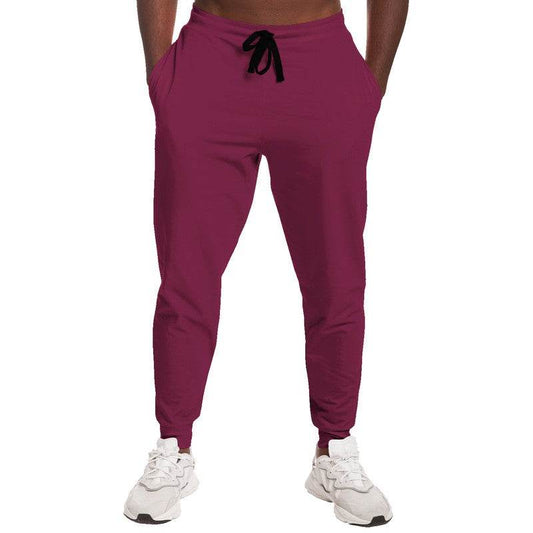 Dark Muted Pink Joggers (PI-MU-DA) - Man Front