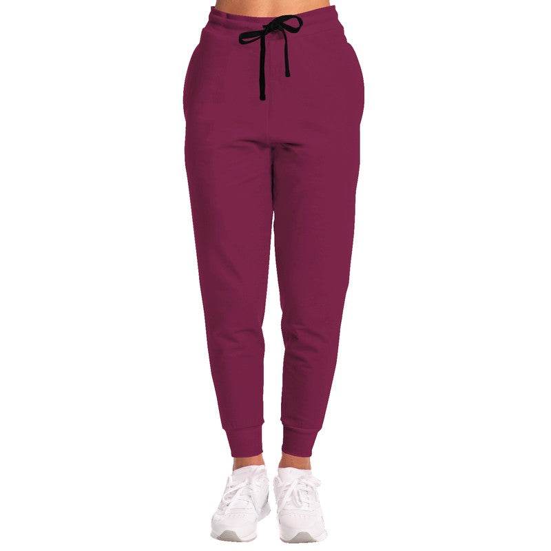 Dark Muted Pink Joggers (PI-MU-DA) - Woman Front