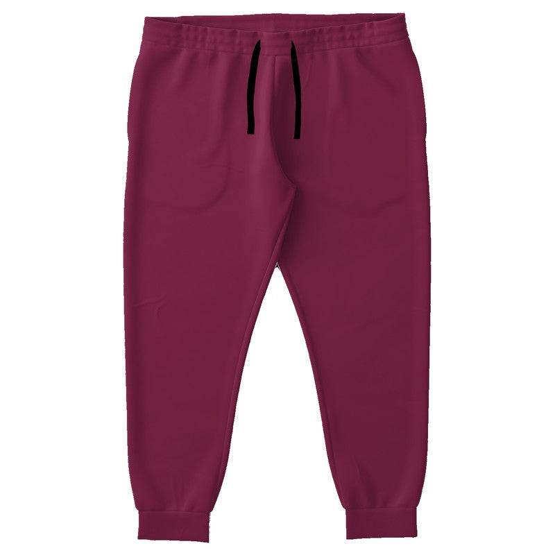 Dark Muted Pink Joggers PLUS (PI-MU-DA) - Front PLUS
