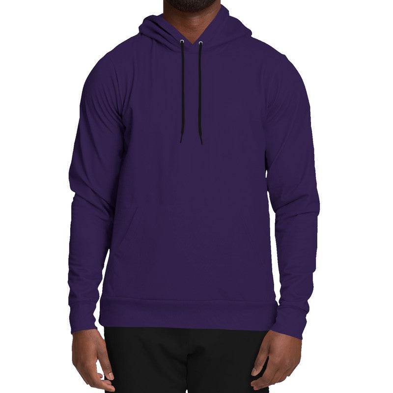 Dark Muted Purple Hoodie (PU-MU-DA) - Man Front