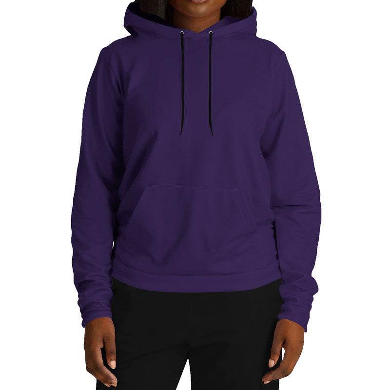 Dark Muted Purple Hoodie (PU-MU-DA) - Woman Front