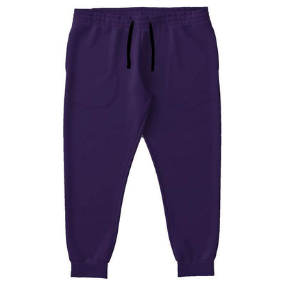 Dark Muted Purple Joggers PLUS (PU-MU-DA) - Front PLUS