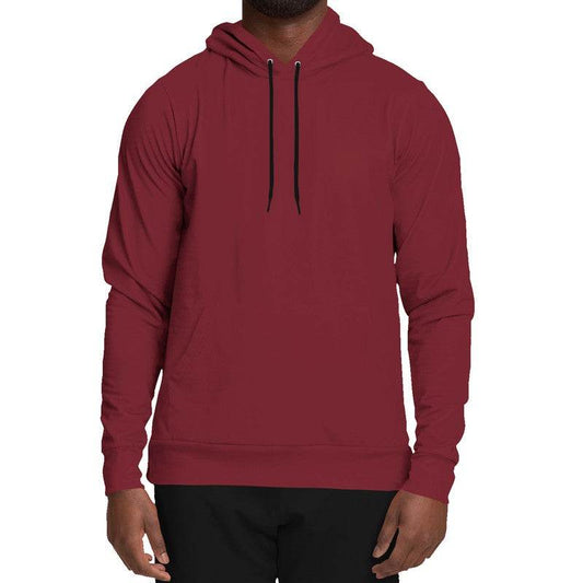 Dark Muted Red Hoodie (RPI2-MU-DA) - Man Front