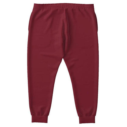 Dark Muted Red Joggers PLUS (RPI2-MU-DA) - Back PLUS