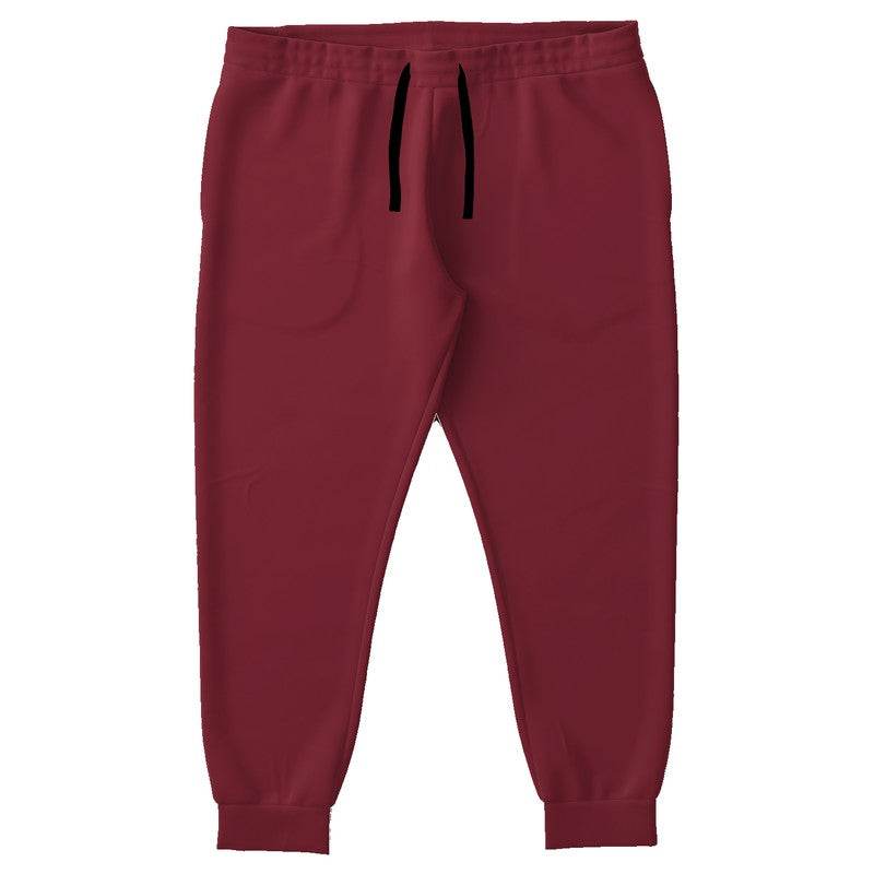 Dark Muted Red Joggers PLUS (RPI2-MU-DA) - Front PLUS