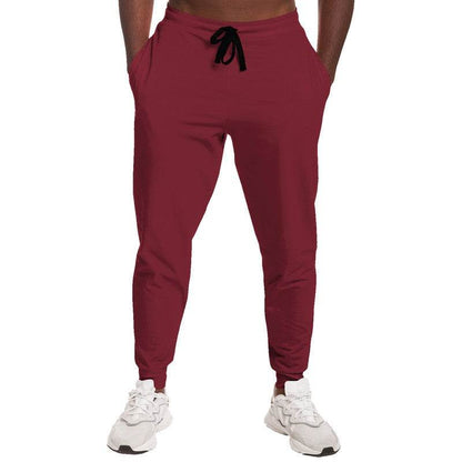 Dark Muted Red Joggers (RPI2-MU-DA) - Man Front