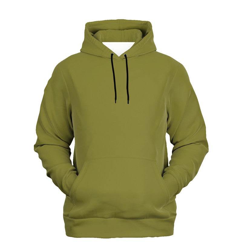 Dark Muted Yellow Hoodie (LY2-MU-DA) - Ghost Front