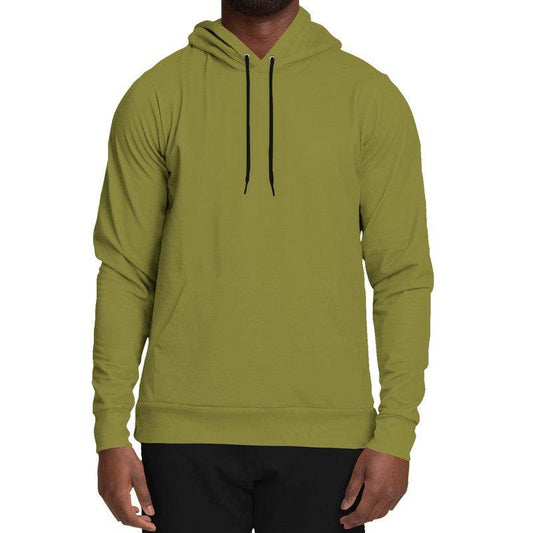 Dark Muted Yellow Hoodie (LY2-MU-DA) - Man Front