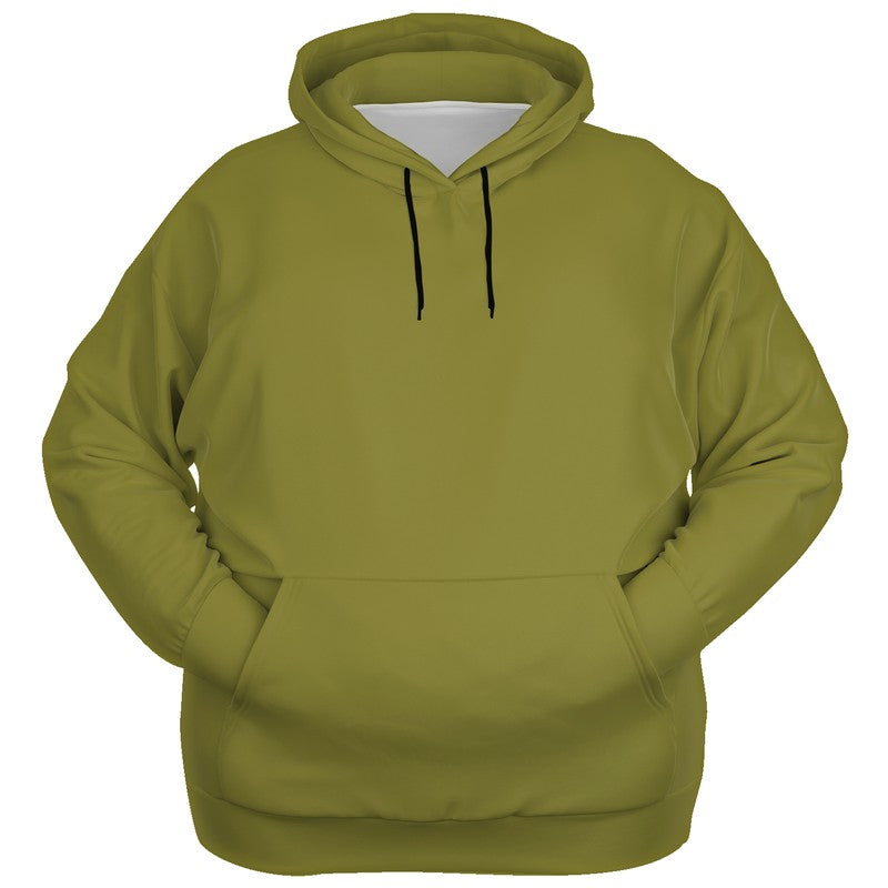 Dark Muted Yellow Hoodie PLUS (LY2-MU-DA) - Ghost Front PLUS