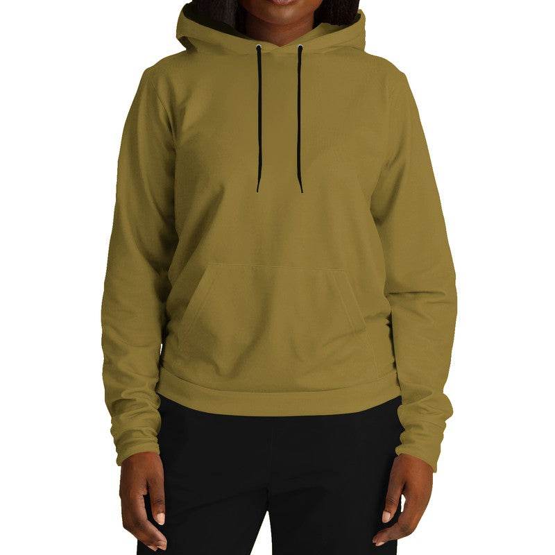 Dark Muted Yellow Hoodie (Y-MU-DA) - Woman Front