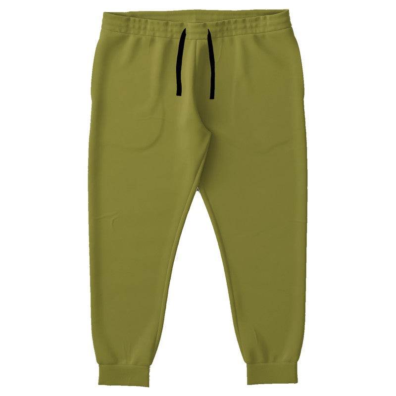 Dark Muted Yellow Joggers PLUS (LY2-MU-DA) - Front PLUS