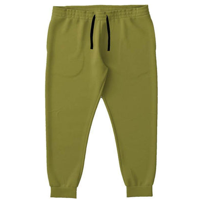 Dark Muted Yellow Joggers PLUS (LY2-MU-DA) - Front PLUS
