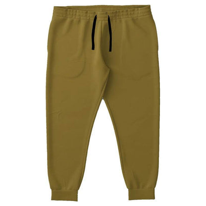 Dark Muted Yellow Joggers PLUS (Y-MU-DA) - Front PLUS