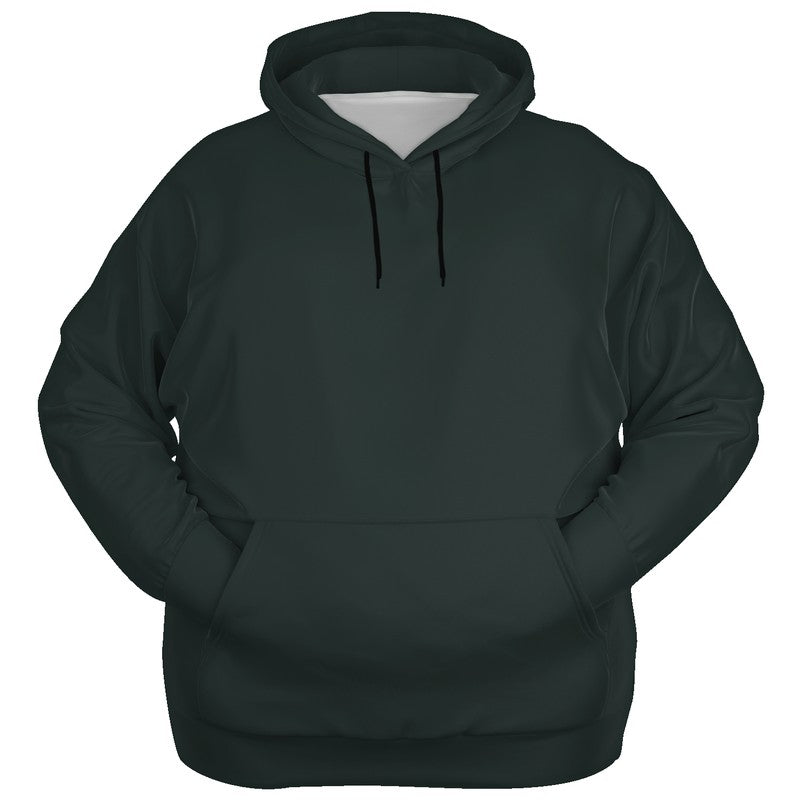 Dark Neutral Blue-Green Hoodie PLUS (BG-NE-DA) - Ghost Front PLUS
