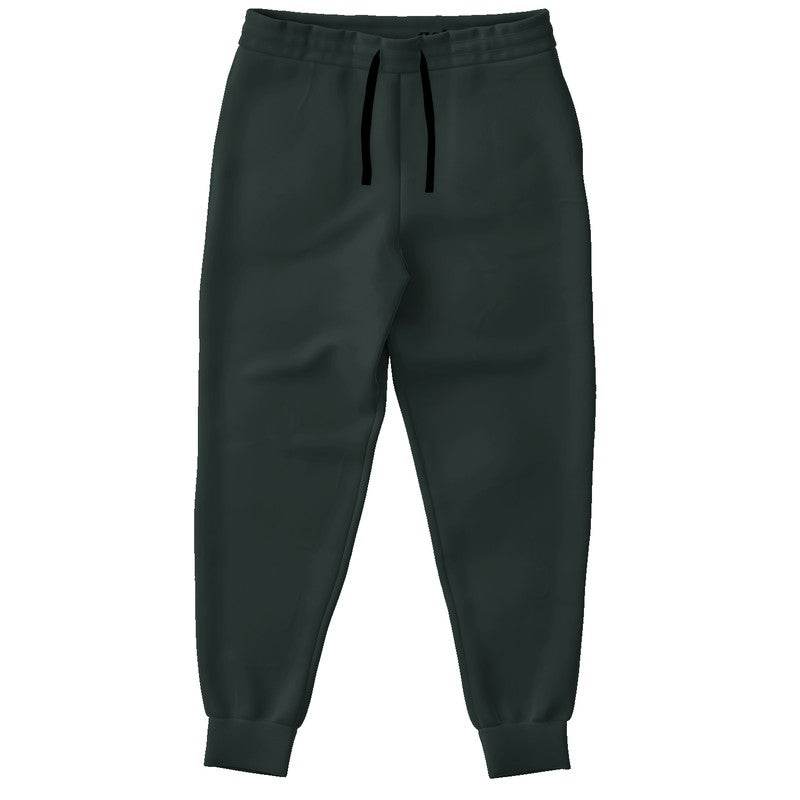 Dark Neutral Blue-Green Joggers (BG-NE-DA) - Front