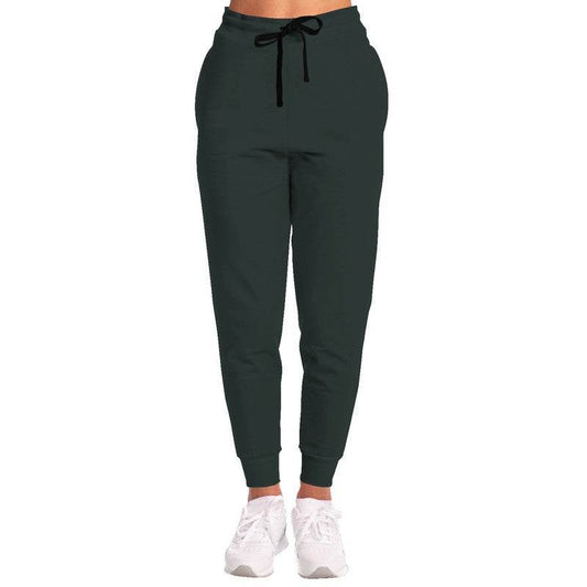 Dark Neutral Blue-Green Joggers (BG-NE-DA) - Woman Front