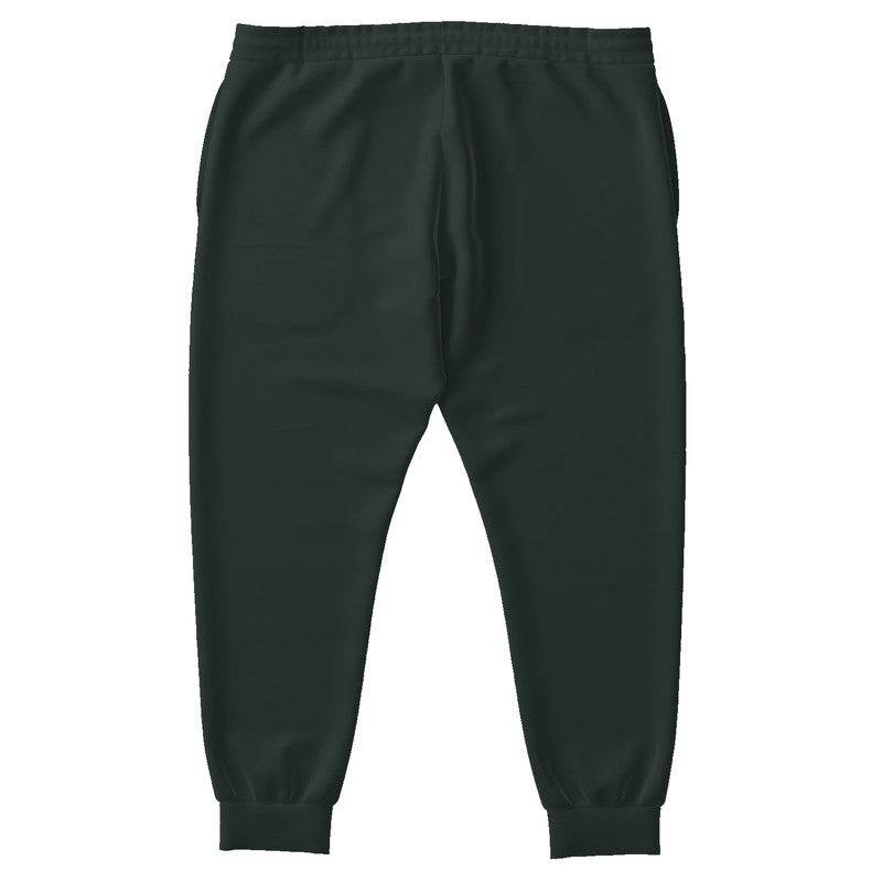 Dark Neutral Blue-Green Joggers PLUS (BG-NE-DA) - Back PLUS