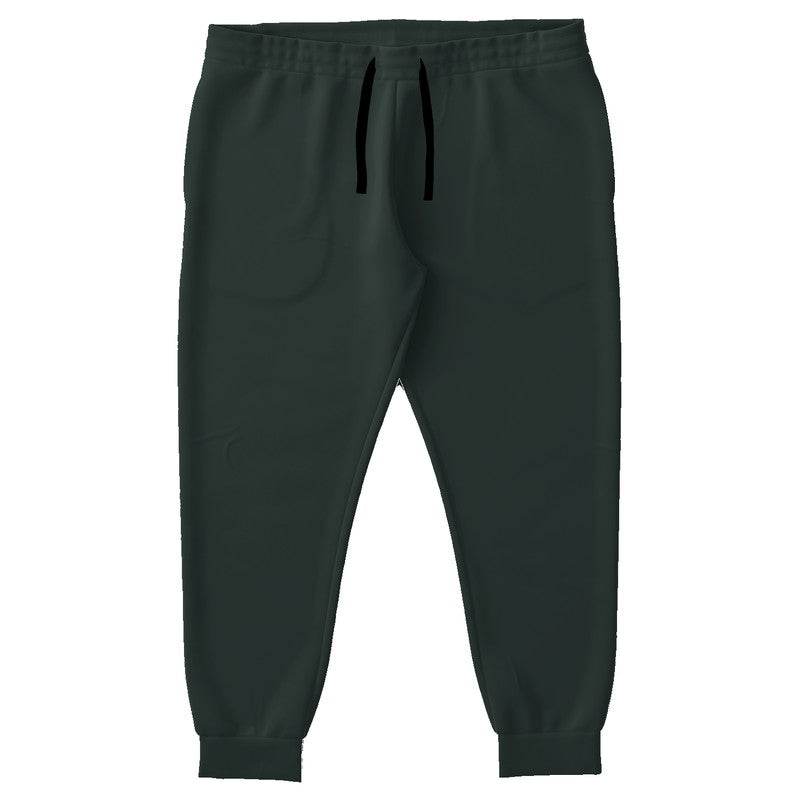 Dark Neutral Blue-Green Joggers PLUS (BG-NE-DA) - Front PLUS