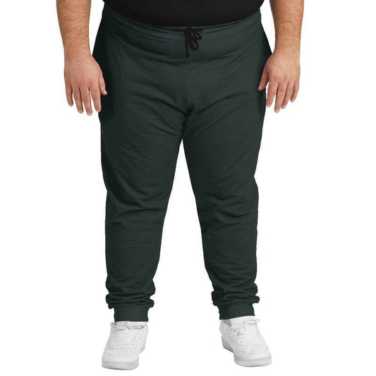 Dark Neutral Blue-Green Joggers PLUS (BG-NE-DA) - Man Front PLUS