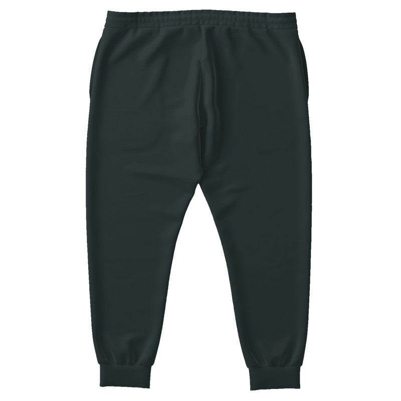 Dark Neutral Blue-Green Joggers PLUS (CBG2-NE-DA) - Back PLUS