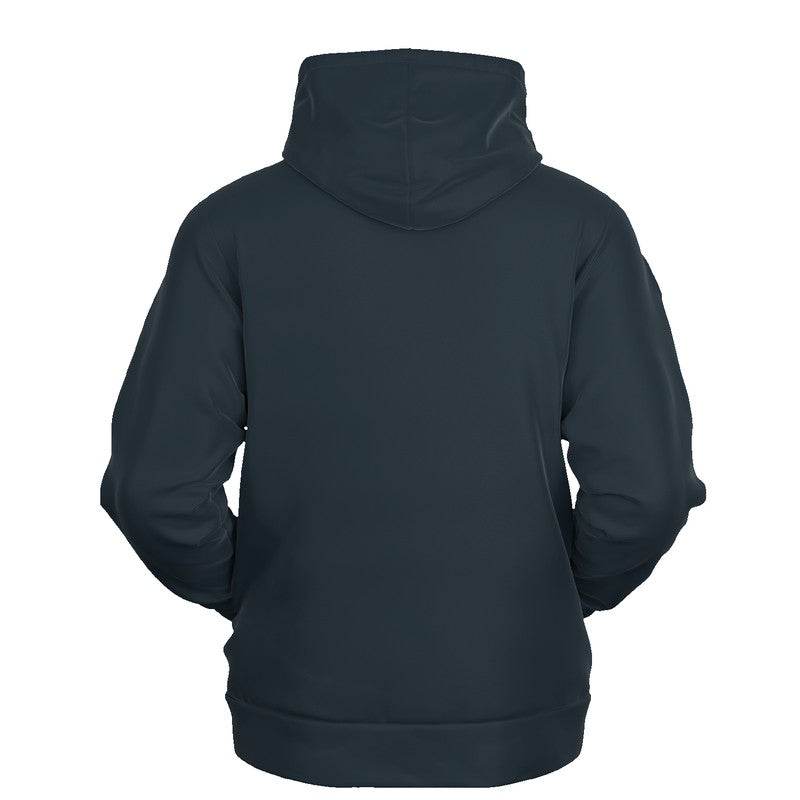 Dark Neutral Blue Hoodie (B-NE-DA) - Ghost Back
