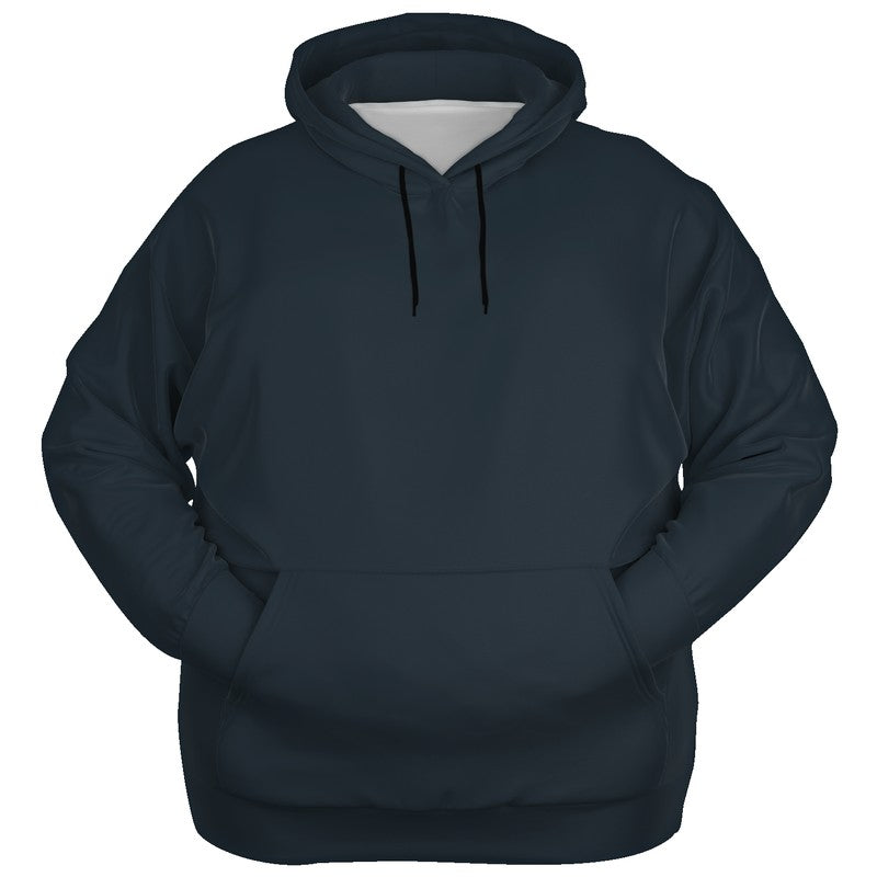 Dark Neutral Blue Hoodie PLUS (B-NE-DA) - Ghost Front PLUS