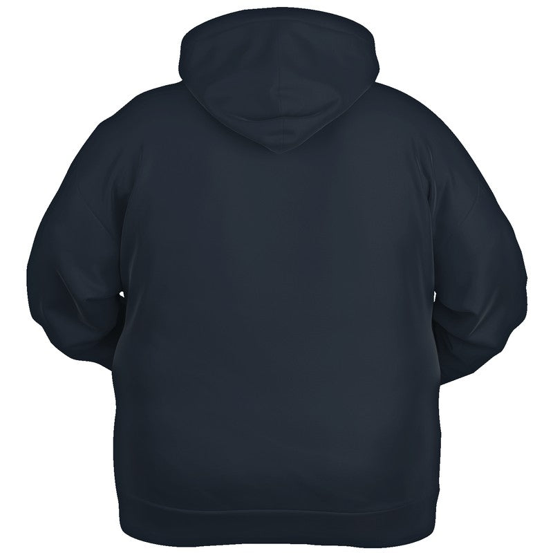 Dark Neutral Blue Hoodie PLUS (IB2-NE-DA) - Ghost Back PLUS