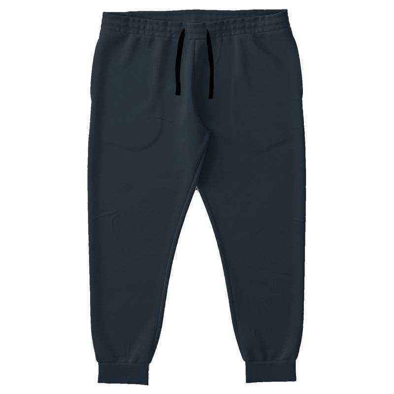 Dark Neutral Blue Joggers PLUS (B-NE-DA) - Front PLUS