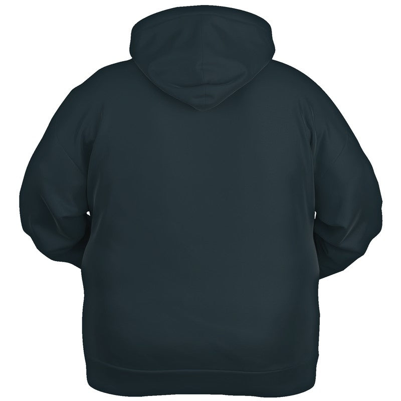 Dark Neutral Cyan Hoodie PLUS (BC2-NE-DA) - Ghost Back PLUS