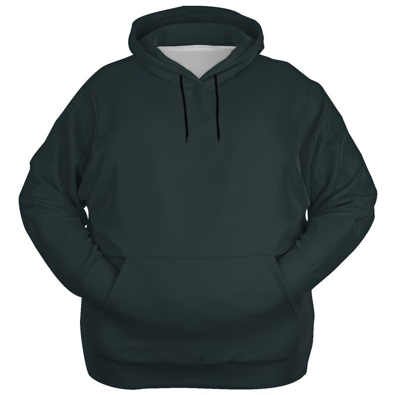 Dark Neutral Cyan Hoodie PLUS (C-NE-DA) - Ghost Front PLUS