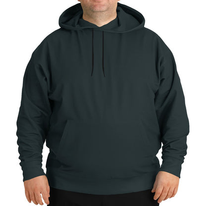 Dark Neutral Cyan Hoodie PLUS (C-NE-DA) - Man Front PLUS