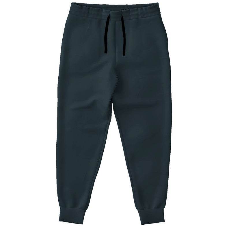 Dark Neutral Cyan Joggers (BC2-NE-DA) - Front