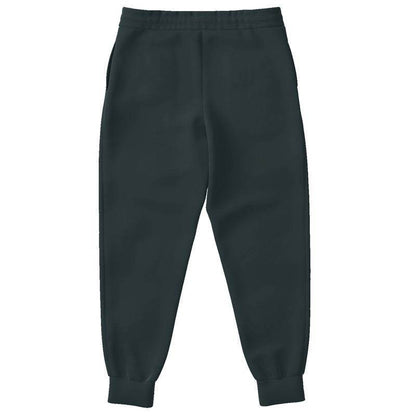 Dark Neutral Cyan Joggers (C-NE-DA) - Back