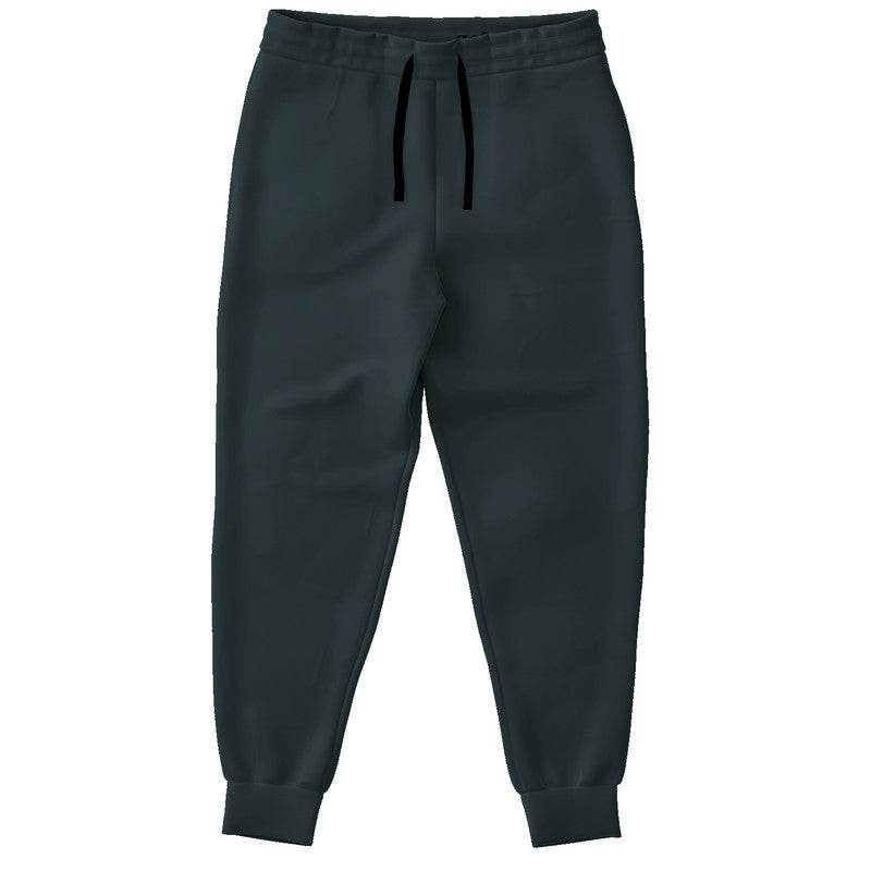 Dark Neutral Cyan Joggers (C-NE-DA) - Front