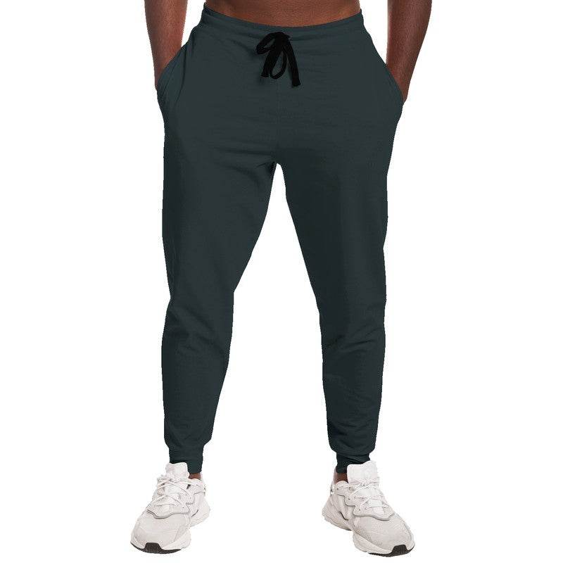 Dark Neutral Cyan Joggers (C-NE-DA) - Man Front