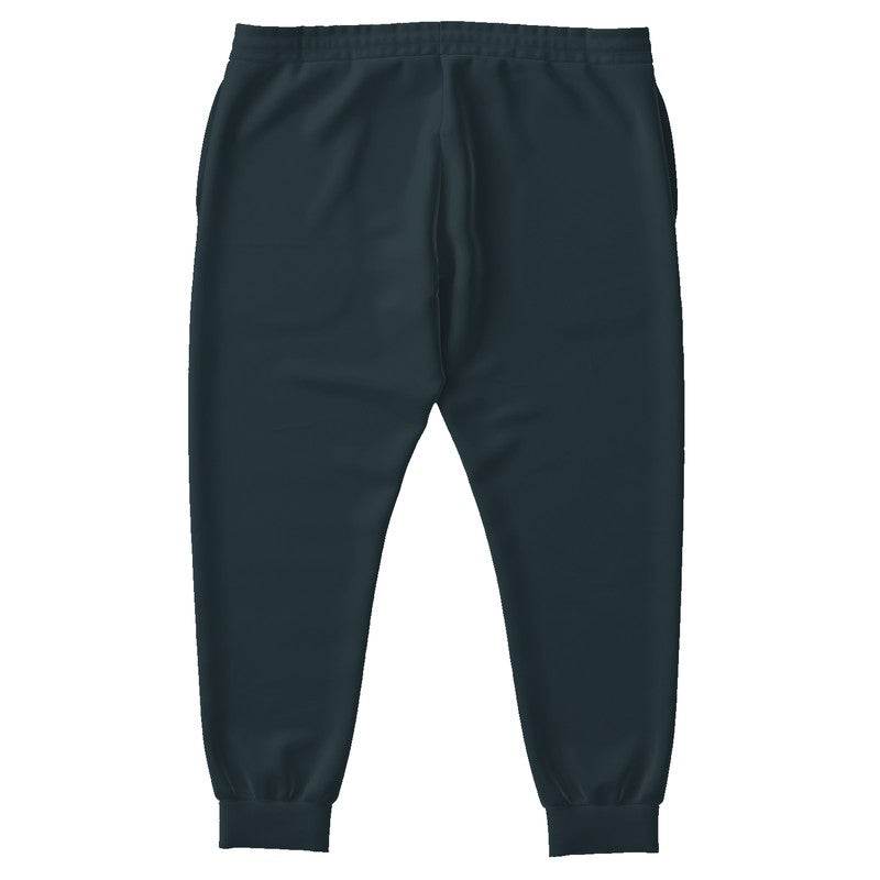 Dark Neutral Cyan Joggers PLUS (BC2-NE-DA) - Back PLUS