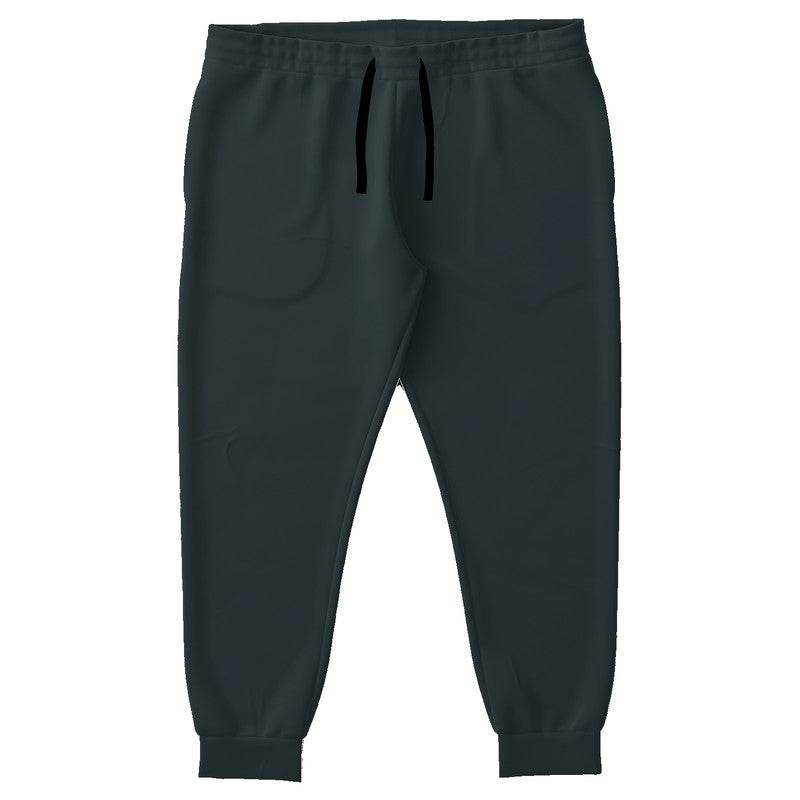 Dark Neutral Cyan Joggers PLUS (C-NE-DA) - Front PLUS