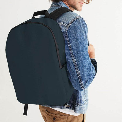 Dark Neutral Cyan Waterproof Backpack (BC2-NE-DA) - Man CloseUp