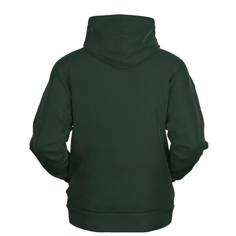 Dark Neutral Green Hoodie (BGG2-NE-DA) - Ghost Back