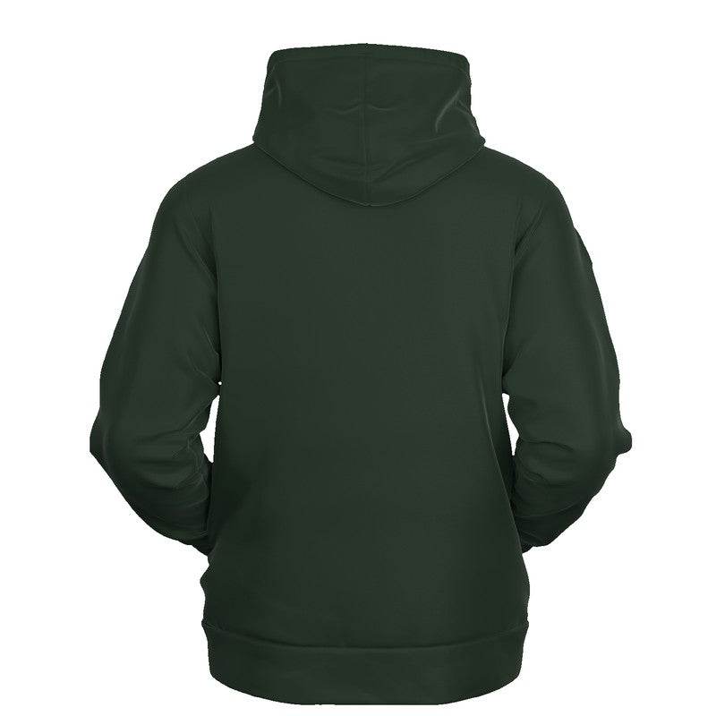 Dark Neutral Green Hoodie (G-NE-DA) - Ghost Back