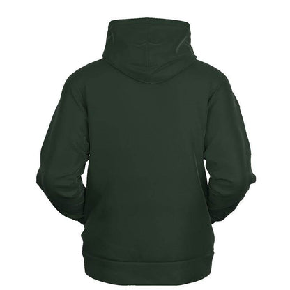Dark Neutral Green Hoodie (G-NE-DA) - Ghost Back