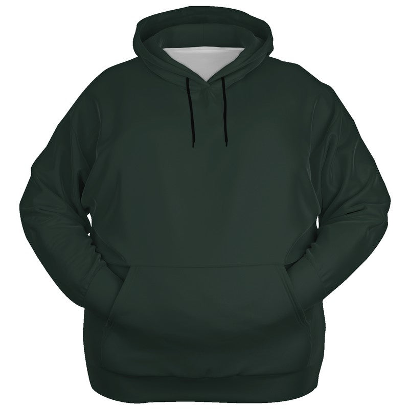 Dark Neutral Green Hoodie PLUS (BGG2-NE-DA) - Ghost Front PLUS