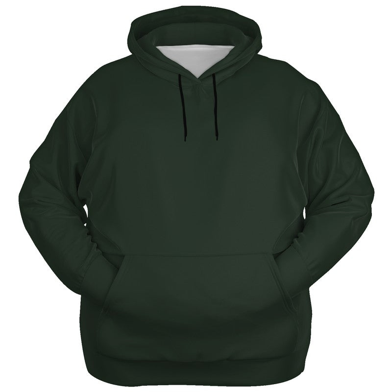 Dark Neutral Green Hoodie PLUS (G-NE-DA) - Ghost Front PLUS