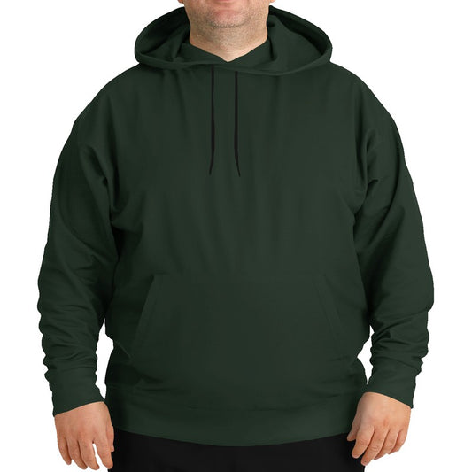 Dark Neutral Green Hoodie PLUS (G-NE-DA) - Man Front PLUS